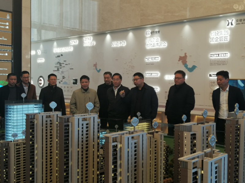 集團(tuán)公司總經(jīng)理黃林沐赴產(chǎn)融中心項(xiàng)目調(diào)研指導(dǎo)工作